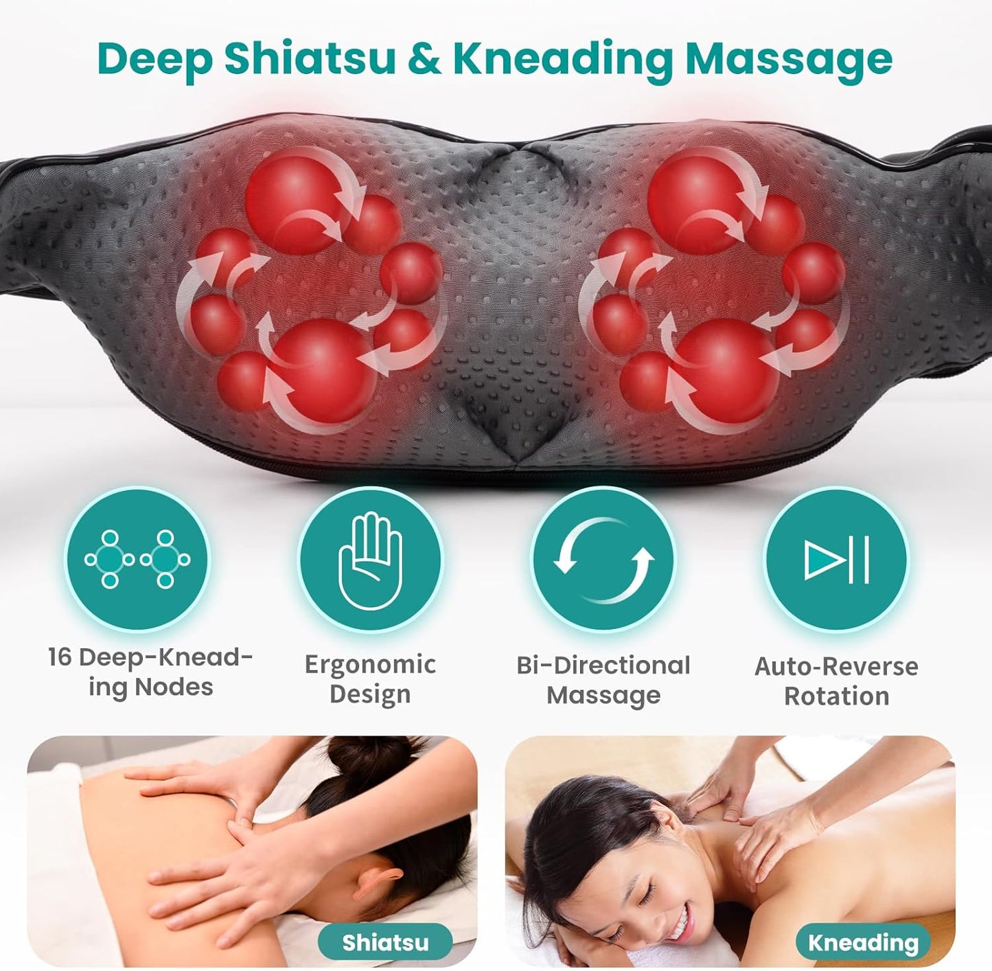 ComfortWave Heated Neck Massager