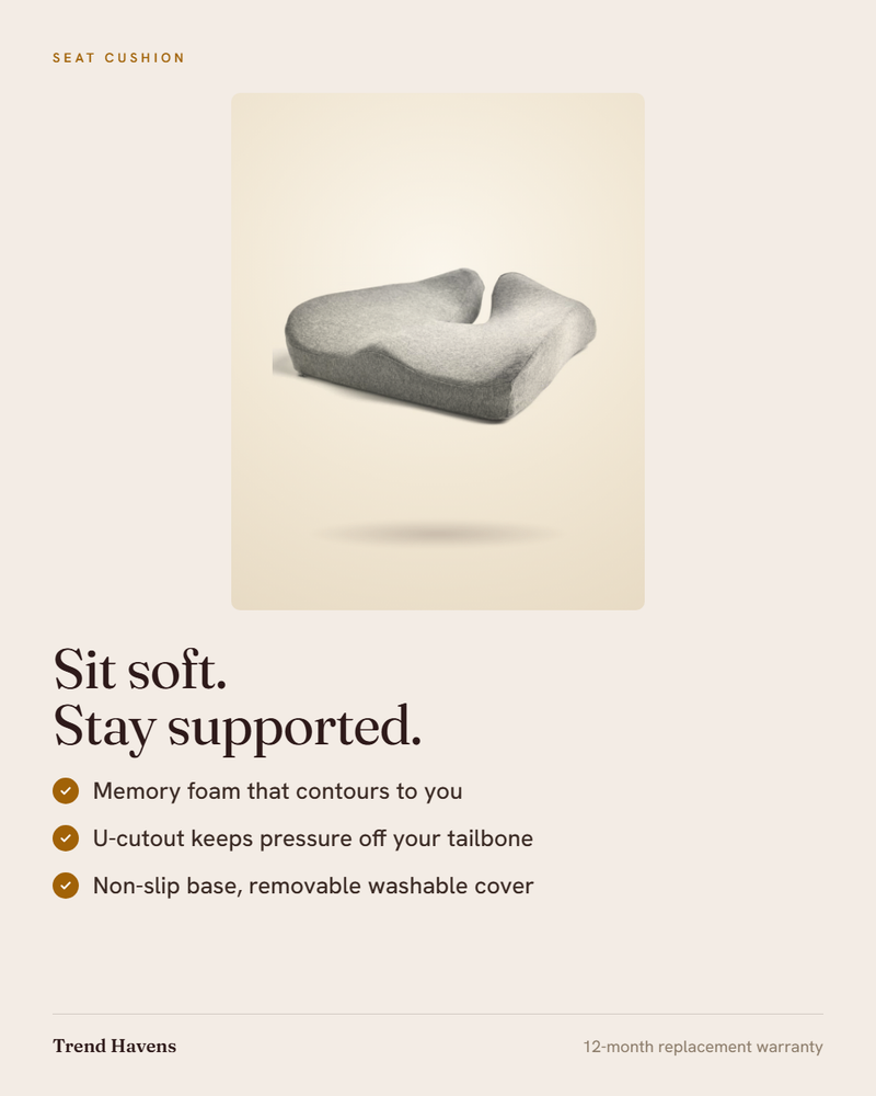 Ergonomic Seat Cushion